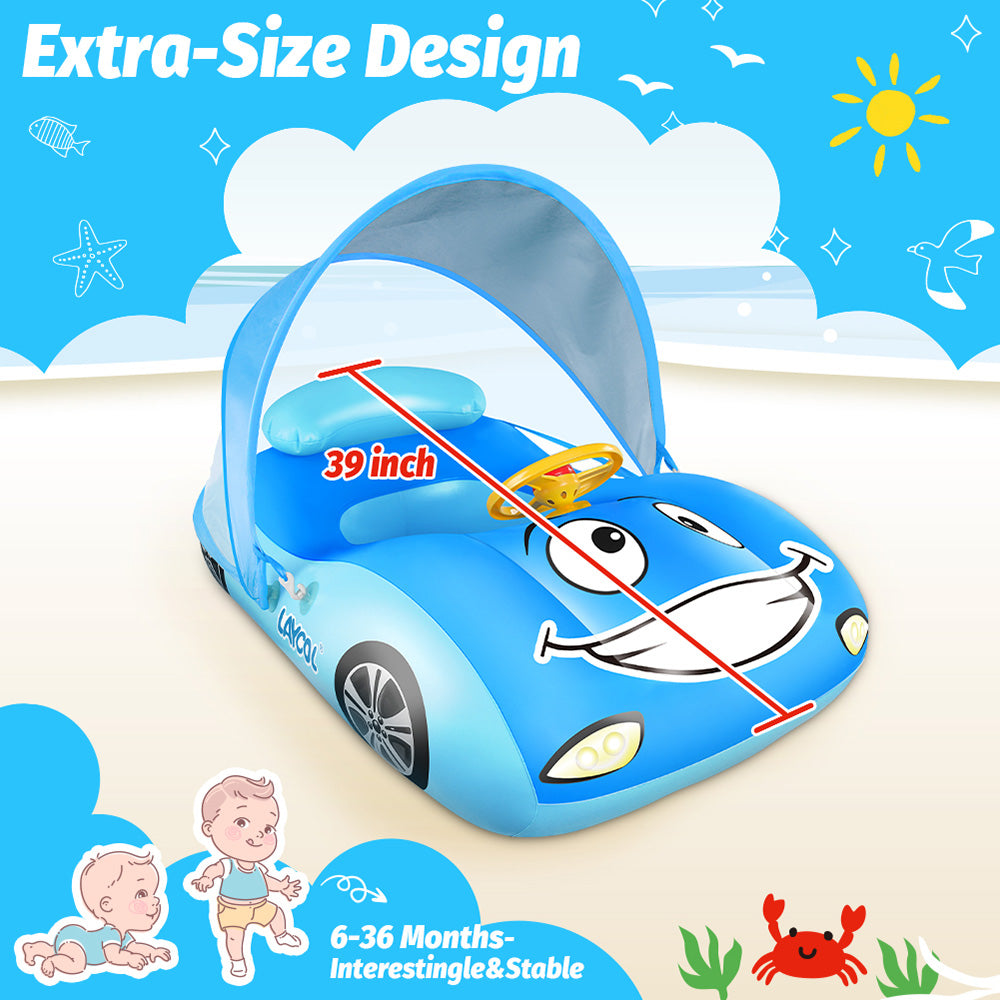 LAYCOL Car shape baby Water Float