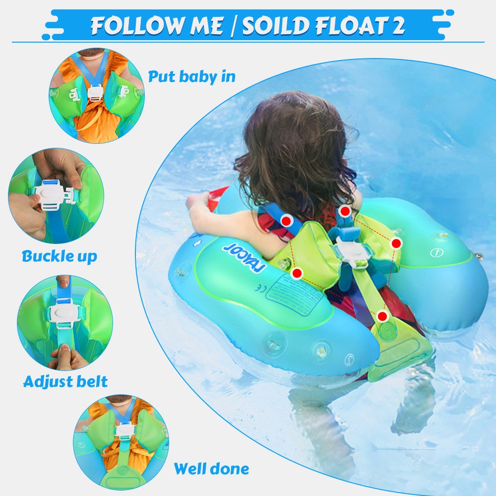 LAYCOL Infant & Baby Spring Water Float-Dodger Blue