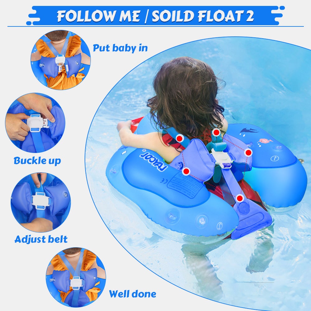 LAYCOL Infant & Baby Spring Water Float-Dark Blue