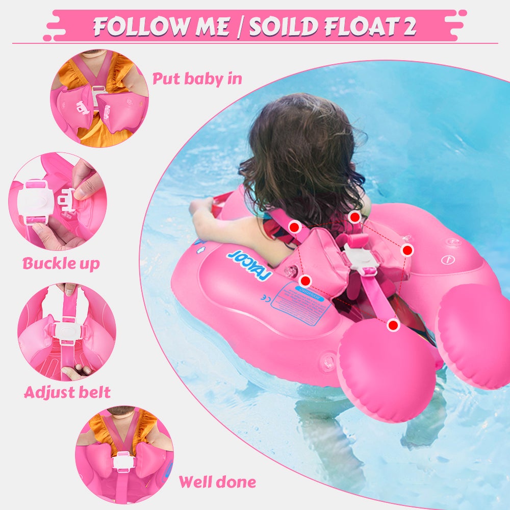 LAYCOL Infant & Baby Spring Water Float-Pink